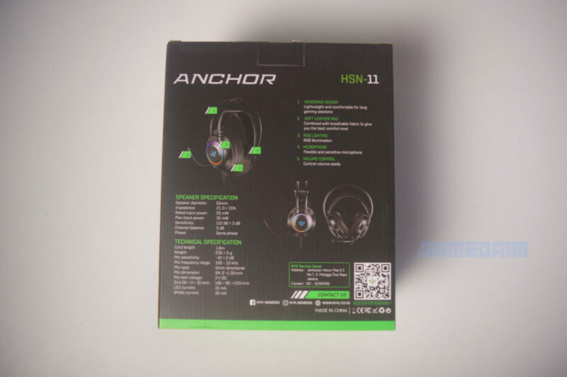 Nyk hsn 11 anchor box belakang gamedaim review