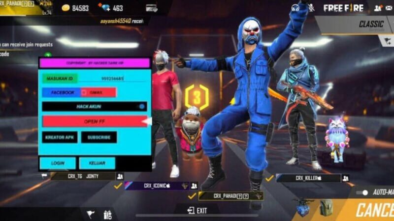 The Hacker Ff Apk, Aplikasi Hack Akun Free Fire Terbaru 2021