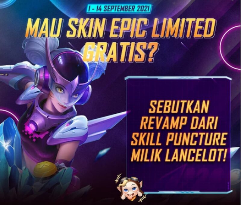 Tokopedia Bagi Bagi Skin Epic Limited Gratis Untuk Peringati Ultah Mobile Legends
