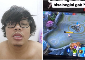 Youtuber ini terang terangan gunakan cheat di mobile legends