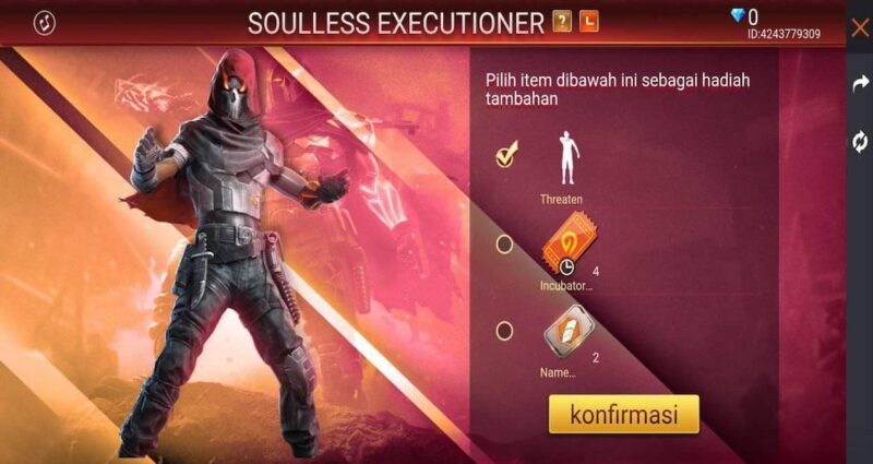 Bundle Soulless Executioner Ff, Inilah Cara Mendapatkannya