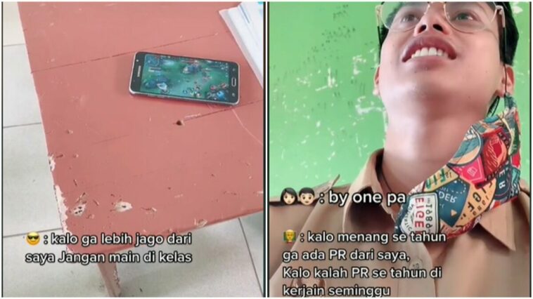Guru Ini Ajak Muridnya By One Mobile Legends Karena Bermain Handphone Di Kelas