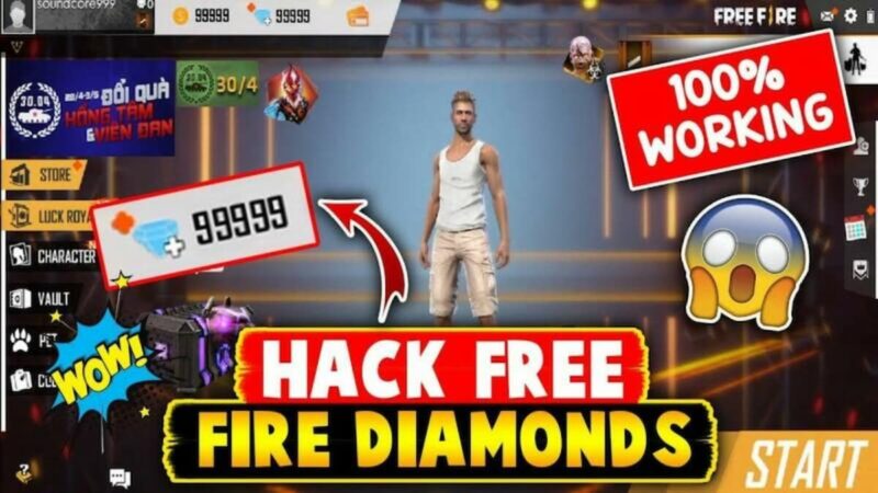Hack Free Fire Diamonds 99999 Apk, Aplikasi Diamond Ff Gratis