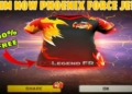 Mudah banget, begini cara mendapatkan jersey phoenix force ff gratis