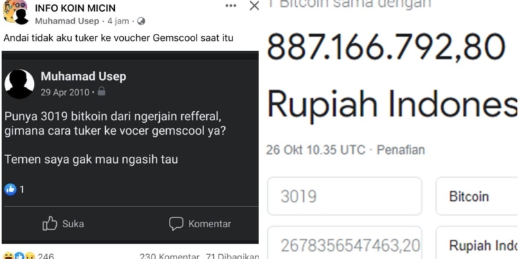 Viral cerita pria yang dulunya menjual 3. 019 bitcoin demi kriss batik point blank