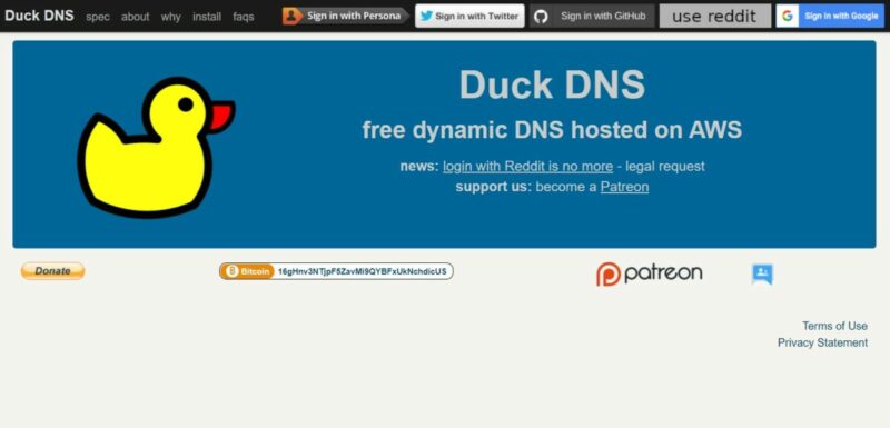 Duckdns org