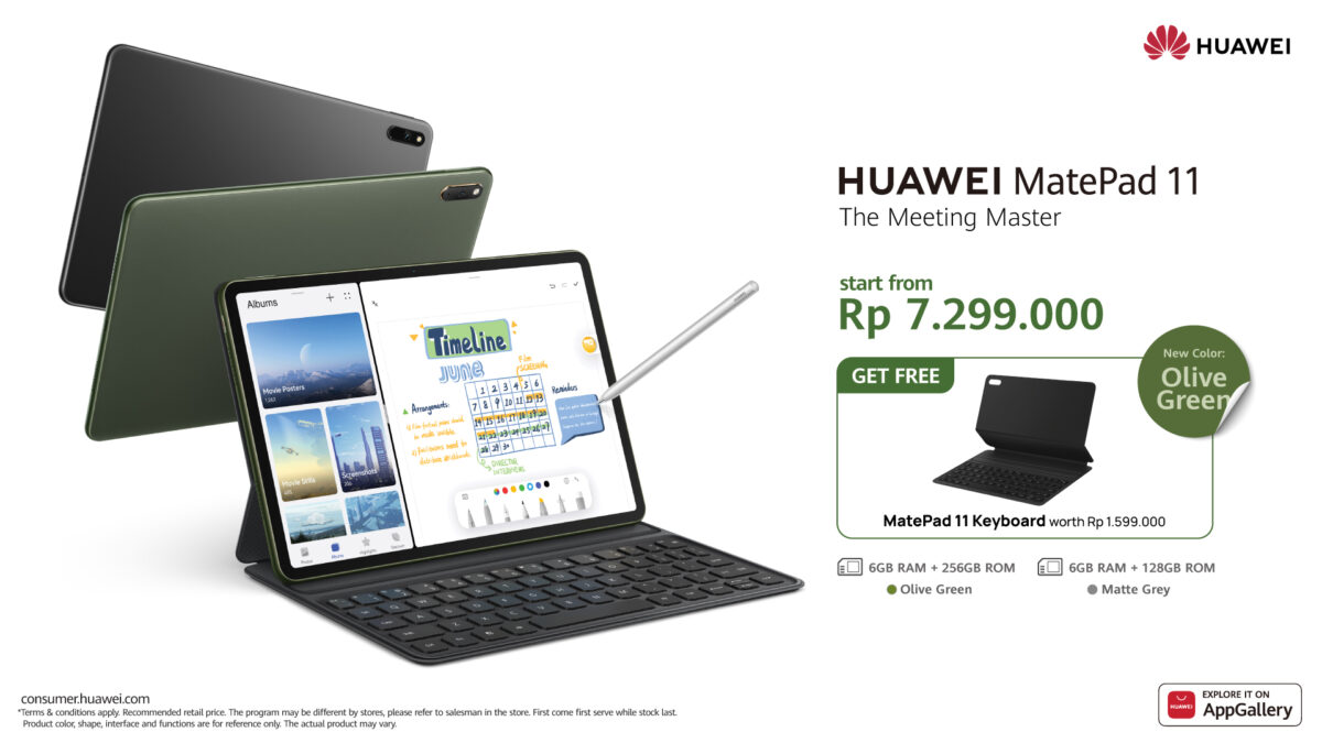 Huawei Matepad 11 Olive Green