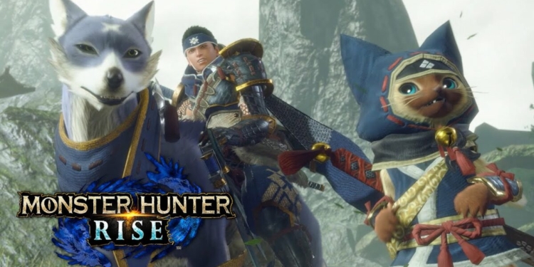 Capcom tidak datangkan fitur cross-play ke monster hunter rise | capcom