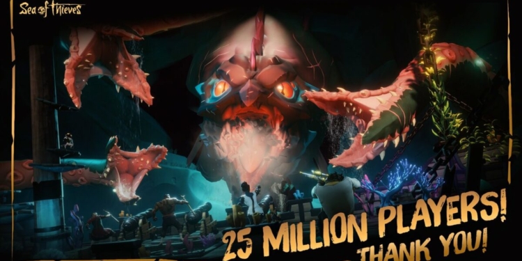 Sea of thieves pecahkan rekor 25 juta player, dev beri segudang konten baru | microsoft