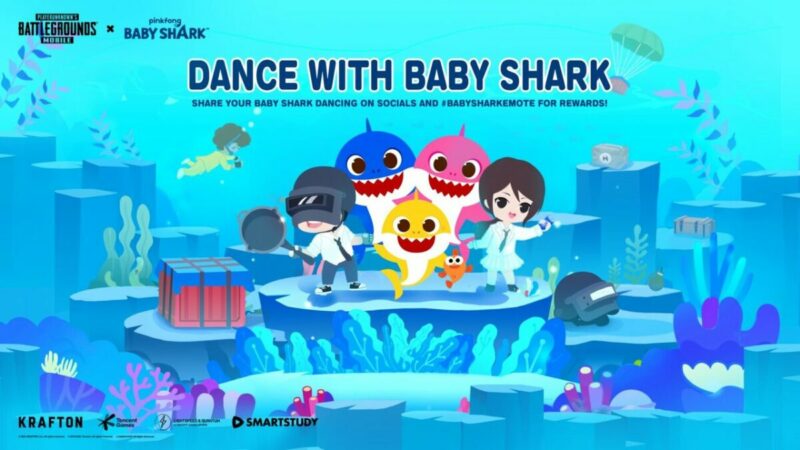 PUBG Mobile Resmi Kolaborasi Dengan Lagu Baby-Shark | krafton