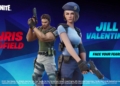 ‘fortnite releases stunning ‘resident evil skins from jill valentine and