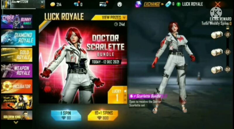 Bundle doctor scarlette ff