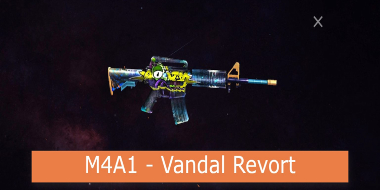 Cara mendapatkan m4a1 vandal revort ff di event update free fire november