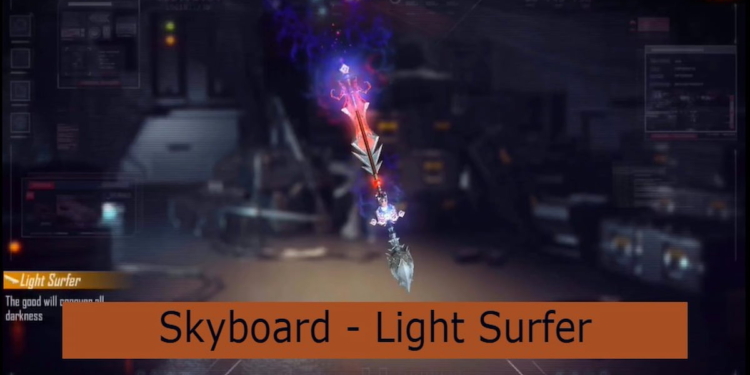 Cara mendapatkan skin skyboard light surfer di event update ff (free fire) november