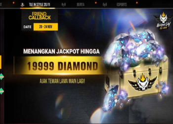 Dapatkan 19. 999 diamond di event callback friend ff dalam booyah day 2021