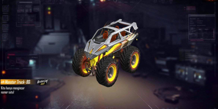 Dapatkan monster truck booyah day pada bonus top up booyah day 2021