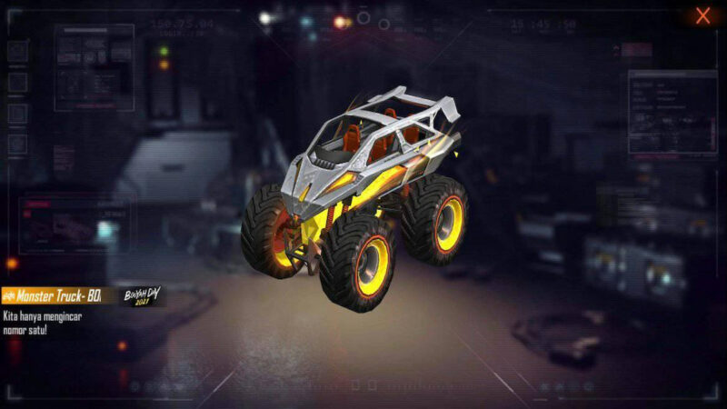 Dapatkan Monster Truck Booyah Day Pada Bonus Top Up Booyah Day 2021