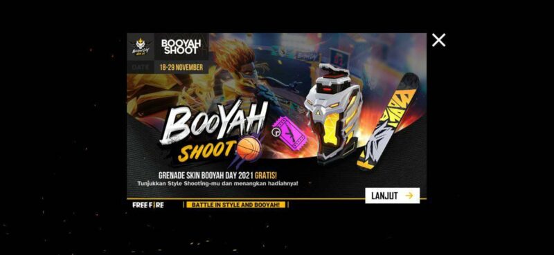 Event booyah shoot