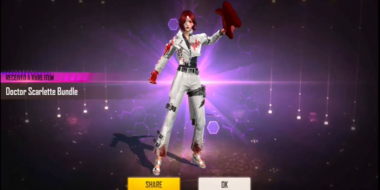 Event diamond royale ff hadirkan hadiah bundle doctor scarlette