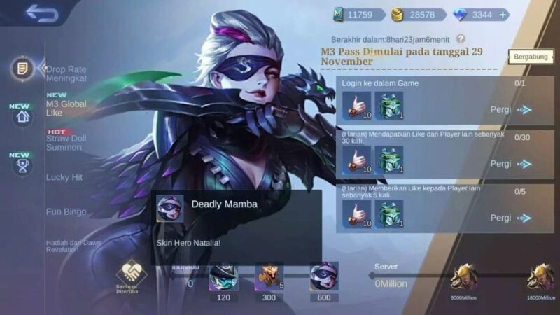 Event skin natalia