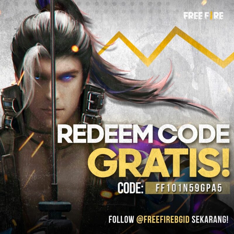 Kode Redeem Ff101n59gpa5