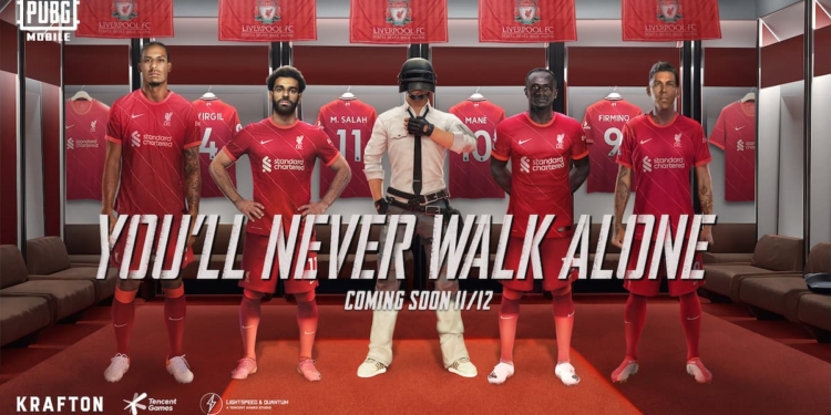 Pubg mobile jalin kolaborasi dengan klub sepakbola liverpool fc