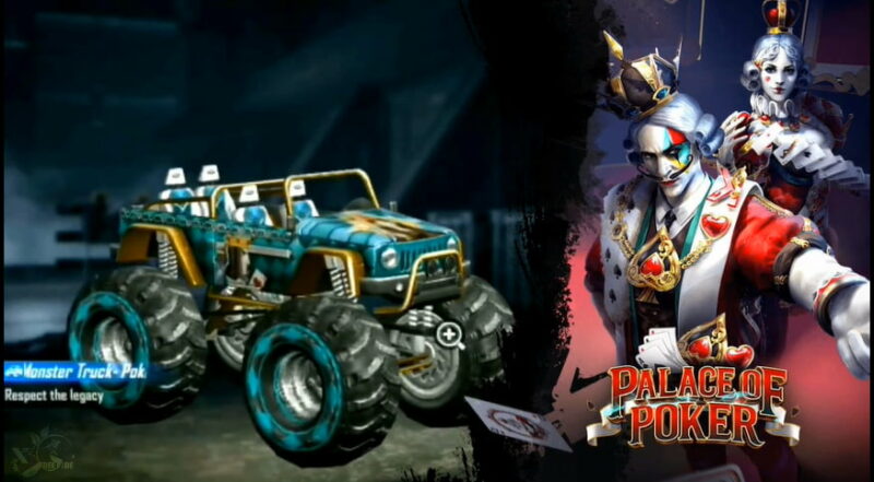 Skin monster truck poker monarch ff