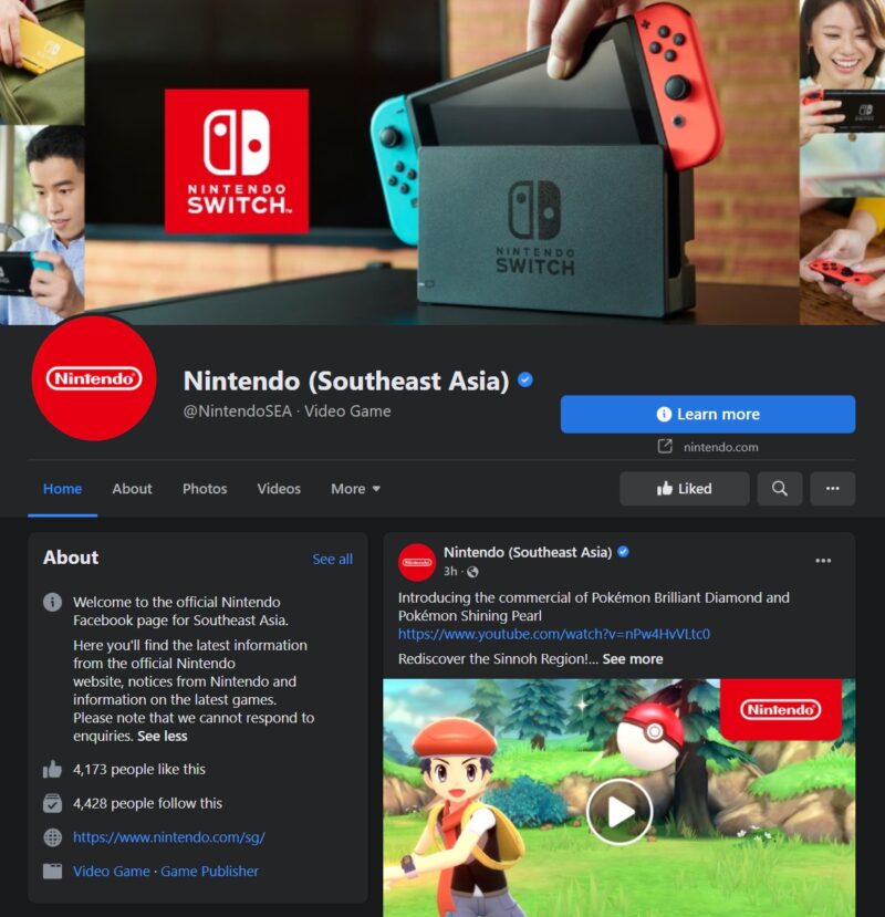 Nintendo asia tenggara