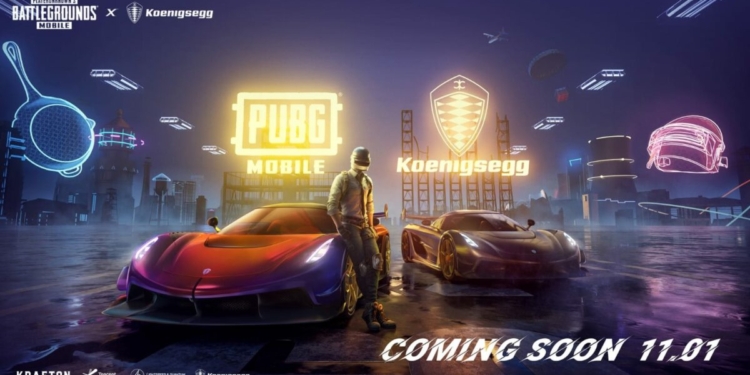 Pubg mobile x koenigsegg