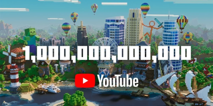 Video minecraft telah capai 1 triliun views di youtube | youtube