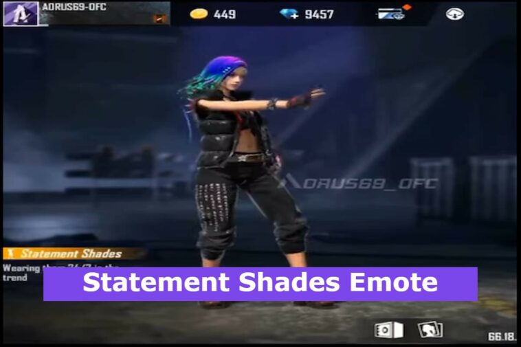 Dapatkan Emote Statement Shades Ff Dalam Bonus Top Up Free Fire