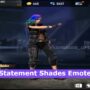 Dapatkan emote statement shades ff dalam bonus top up free fire