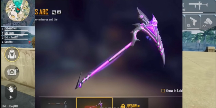 Dapatkan skin scythe moco's arc ff dari event spin terbaru