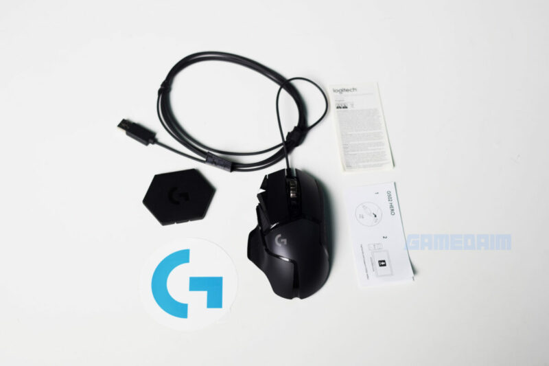 Logitech G502 Hero Box Isi Gamedaim Review