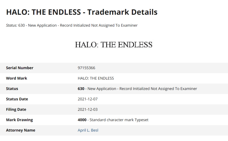 Halo: the endless