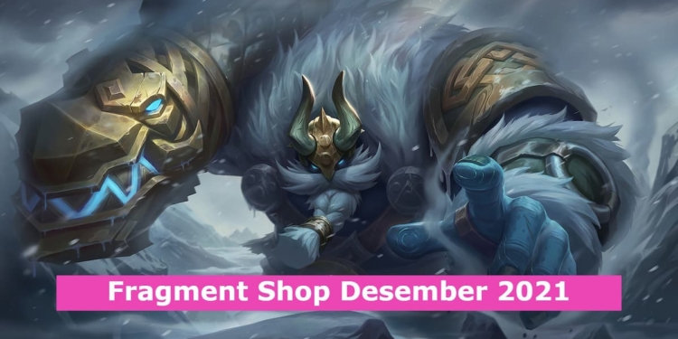 Skin fragment shop update terbaru desember 2021, banyak skin baru!