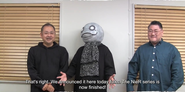 Yoko taro nier selesai bercanda