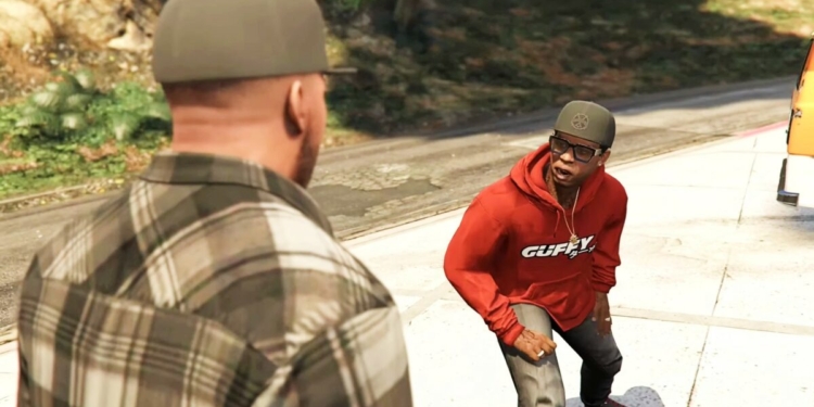 Franklin kena roasts lamar lagi di update gta online terbaru | rocsktar