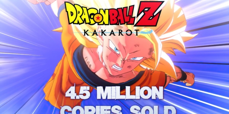 Penjualan dragon ball z kakarot tembus 4,5 juta kopi | bandai