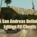 Gta san andreas definitive edition pc cheats