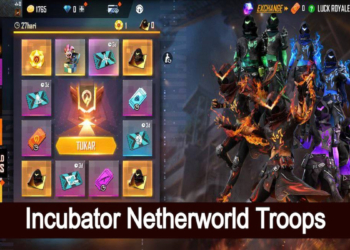 Ikuti event incubator netherworld troops ff untuk mendapat bundle keren