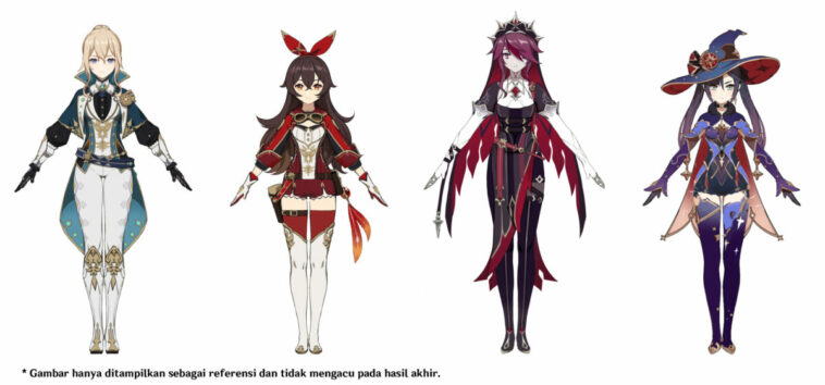 Kostum Alternatif Genshin Impact