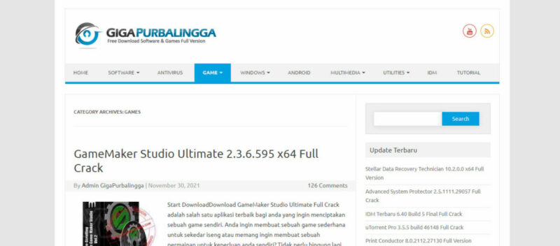 Situs Download Game Pc Bajakan Giga Purbalingga