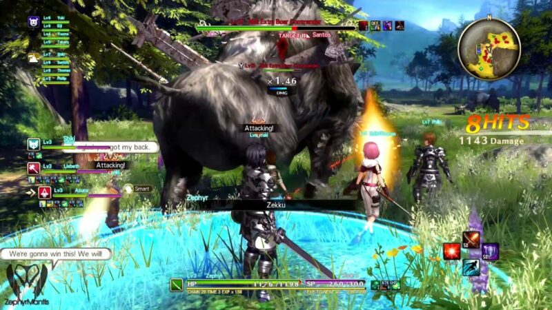 Game Anime PC Terbaik Sword Art Online Hollow Realization
