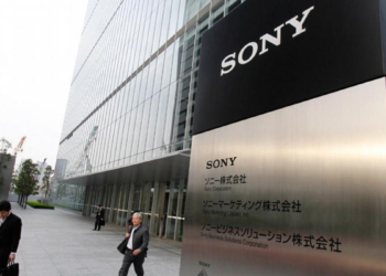 Saham sony jatuh 13%