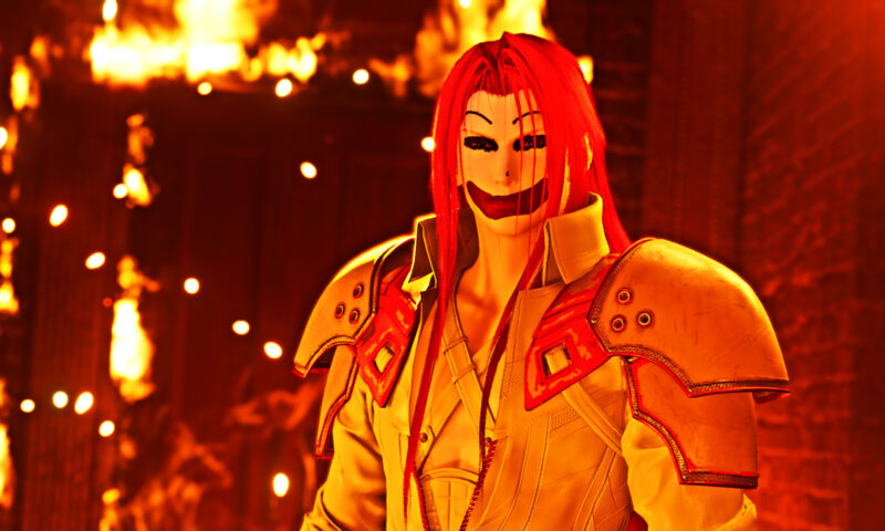 Mod Final Fantasy VII Remake Ubah Sephiroth Jadi Ronald McDonald | nexusmod