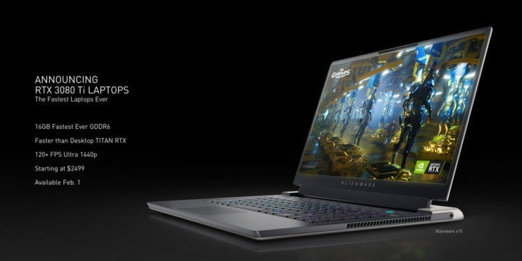 Nvidia umumkan laptop bertenaga rtx 3070 ti & 3080 ti | alienware