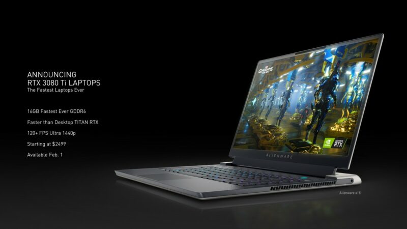 NVIDIA Umumkan Laptop Bertenaga RTX 3070 Ti & 3080 Ti | AlienWare