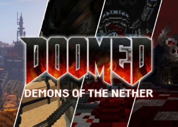 Mod baru ubah minecraft jadi doom (2016) | minecraft