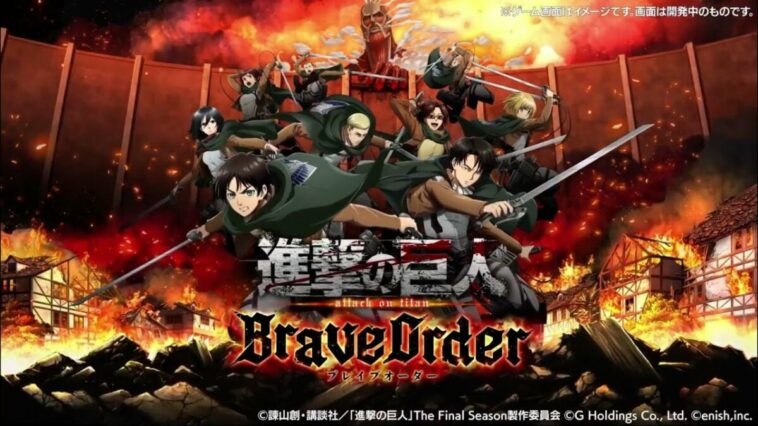 Tanggal Perilisan Attack on Titan: Brave Order Mobile Diumumkan | Luentrix